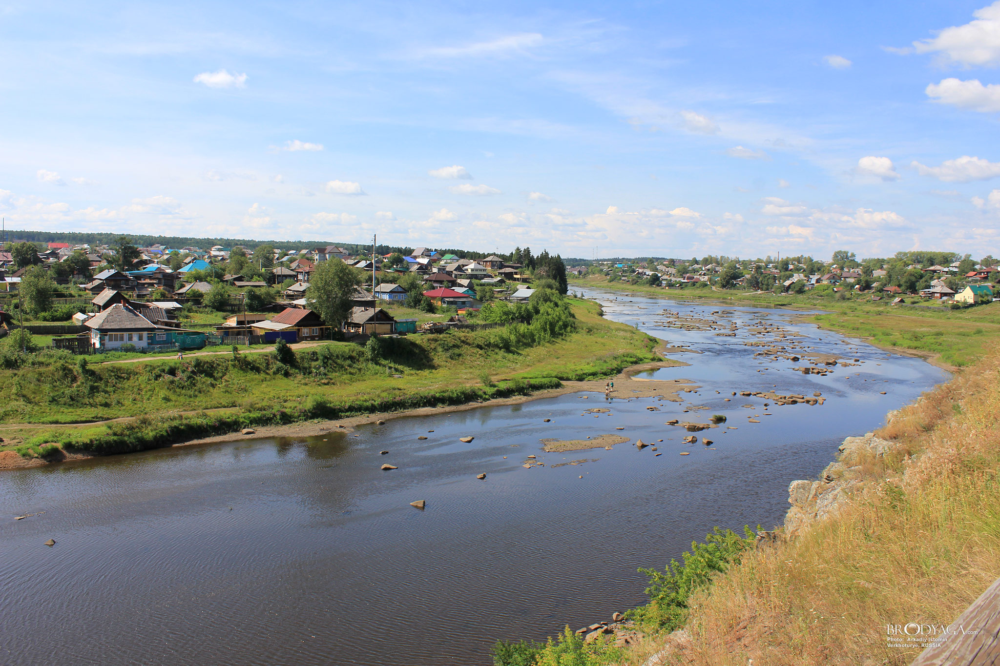 Река Тура, Верхотурье (Tura river, Verkhoturye)